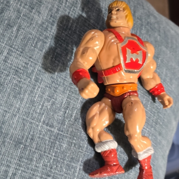 Vintage 1980s Thunder Punch He-Man Masters of The Universe Origins Action Figure - Picture 12 of 13